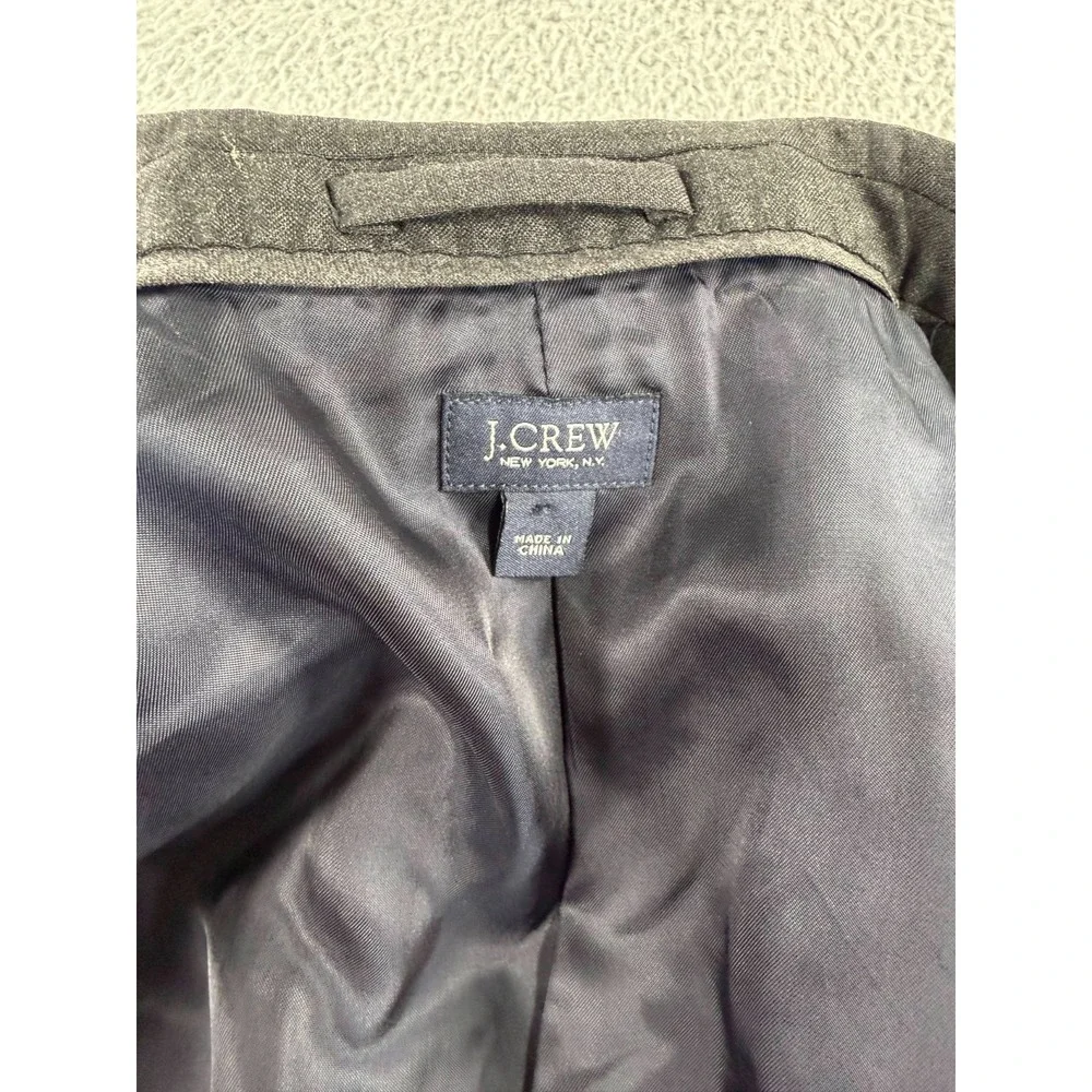 J. Crew Loro‎ Piana Ludlow Sport Coat Men's 36S Gray Wool 2-Button Blazer Jacket